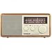 Sangean WR-11 WN Radio (MW/-UKW Tuner, LED, Stereo Kopfh�reranschluss) walnuss