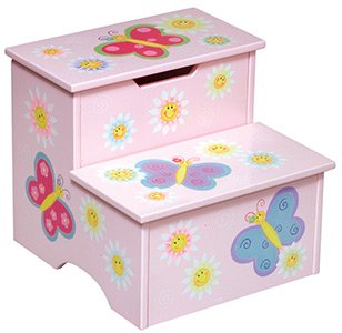 Toys: Guidecraft Butterfly Storage Step Up