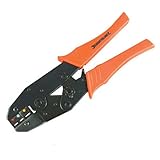 Silverline 633615 Expert Ratchet Crimping Tool Wire Electrical Cable Strip