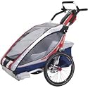 Chariot Carriers Inc CX2 Silver/Red/Navy, One Size