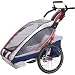 Chariot Carriers Inc CX2 Silver/Red/Navy, One Size