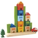 Wonderworld WW - 2504 Sliding Town City Themed Building Blocks