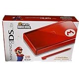 Nintendo DS Lite Super Mario Bros. Special Edition Deep Red
