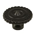 Ultra Hardware Scallop-Edge Cabinet Knob - Oil-Rubbed Bronze