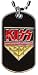 Kiss - Army [Dog Tag/ Erkennungsmarke mit Kette] von Kiss - alle Infos