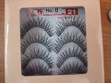 Model 21 False Eyelashes No. 08, 10 Pairs
