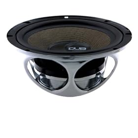 AudioBahn DUB MAG Audio DUB200 - Stamped Steel - car subwoofer driver - 500 Watt - 12"