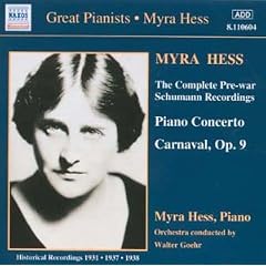 Myra Hess Plays Complete Pre-War Schumann Recordings