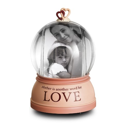Melannco 120-Millimeter Mother Water Globe with Music