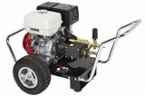 Simpson PowerShot Commercial-Duty Gas Powered Pressure Washer 3200 PSI @ 3 GPM Honda GX270 Engine And 50' MONSTER Hose #PS3200
