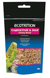 8in1 Parakeet eCOTRITION Tropical Fruit and Seed Bag, 8-Ounce