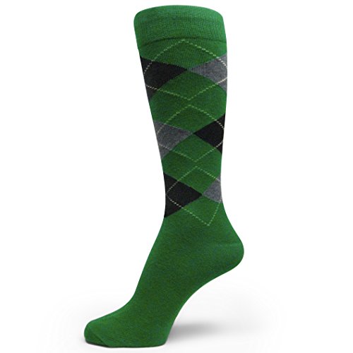 Spotlight Hosiery Junior's Groomsmen / Ring Bearer Wedding Argyle Dress Socks