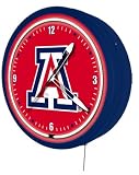 20 inch Neon Wall Clock NCAA Team - Arizona - NCAA Team