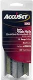 AccuSet A301250 1-1/4-Inch by 15 Gauge by 35 Degree Angled Finish Nail (1,200 per Box)