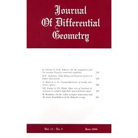 Journal of Differential Geometry - Without Supplements by 