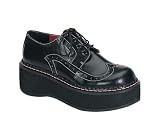 Women's Emily-301, 2 4 Eyelet Platform Mary Jane Shoe