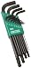 Allen 56193 13-Piece Ball Plus Ball Key Set Fractional