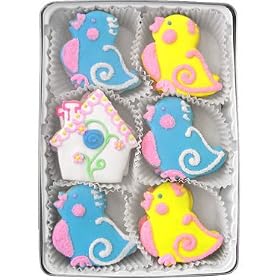 Beautiful Sweets Birds Organic Cookies