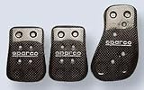 Sparco Carbon Fiber performance pedal set for manual transmission upgrade kit 03783L