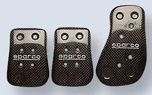 Sparco Carbon Fiber performance pedal set for manual transmission upgrade kit 03783L