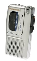 Panasonic RN305 Micro Cassette Recorder with Voice Activation System