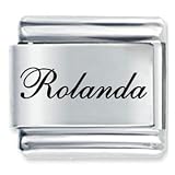 Edwardian Script Font Name Rolanda Gift Laser Italian Charm