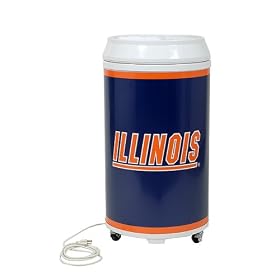Coola Can Sports Refrigerator/Party Cooler- Illinois Fighting Illini by Creative Cooling