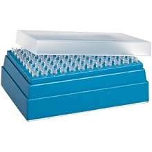 Wheaton W851239-01 Non-Sterile Pipette Microtip, 10 microliter Volume, Natural (Case of 10 Racks, 96 Tips Per Rack)