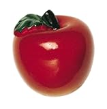Amerock Fruit'z Apple 1-5/16-Inch Long by 1-3/8-Inch Wide Knob, Hand Painted #BP9346-HP
