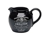 Charlotte Watson Creamer - Black  from Henry Watson Potteries