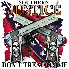 Southern Justice-Guns Adult T-Shirt