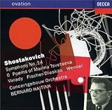 Shostakovich: Symphony No 14, etc / Varady, Fischer-Dieskau, Wenkel; Haitink