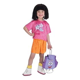 PINK/ORG STAR DORA GIRLS STAR CATCH - L