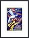 Flying Down to Rio, Art Poster with Metal Frame, poster size: 11
