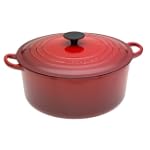 SAVE $95.05 - Le Creuset Enameled Cast-Iron 7-1/4-Quart Round French Oven, Cherry Red $269.95