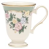 Lenox Spring Vista Gold Banded Ivory China Mug