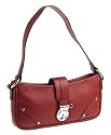 Burberry Women's Buckle Shoulder Bag, Red