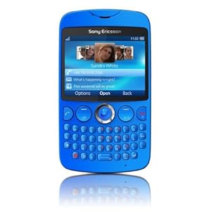 Sony Ericsson Ck13i-bl Txt Unlocked Gsm Phone With Qwerty Keypad