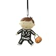 Trick or Treater Skeleton Boy Halloween Ornament