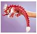 Plush Small Red Dragon Puppet 20