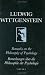 Remarks on the Philosophy of Psychology: v. 1