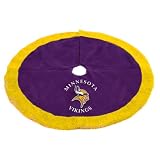 48" NFL Minnesota Vikings Logo Christmas Tree Skirt