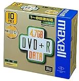 日立マクセル DVD+R(8X) 4.7GB 10枚 [D+R47C1P10S]