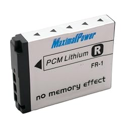Maximal Power DB SON NP-FR1 Replacement Battery for Sony Digital Camera Camcorder (Black)