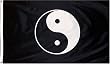 Ying Yang Flag - 3 foot by 5 foot Polyester (NEW)
