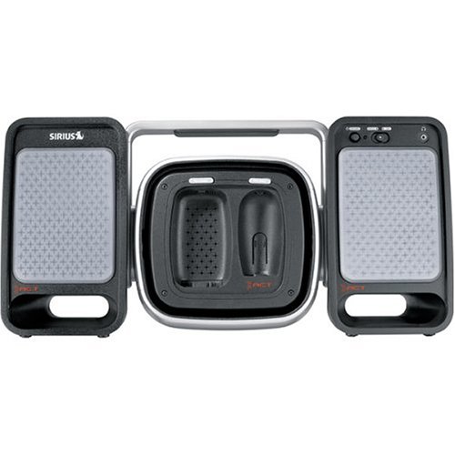 XAct XS027 Sirius Satellite Radio Portable Boombox with CD Player and AM/FM Tuner