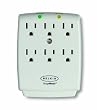 Belkin F9H601aCW Wall Mount Surge Protector (White)