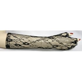 Buy 14 Floral Lace Half Finger Gloves in White by var goTwisterProductImageStrings = new Object();goTwisterProductImageStrings['prodImageNotAvailTextNoColor'] = 