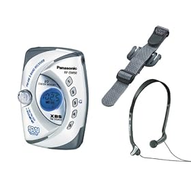 Buy Panasonic RF-SW50S Portable FM AM Radio with Armband and Stereo Headphones by Panasonic now!