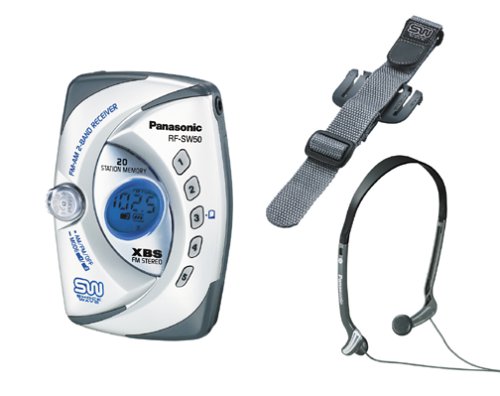 Panasonic RF-SW50S Portable FM Stereo Headphones